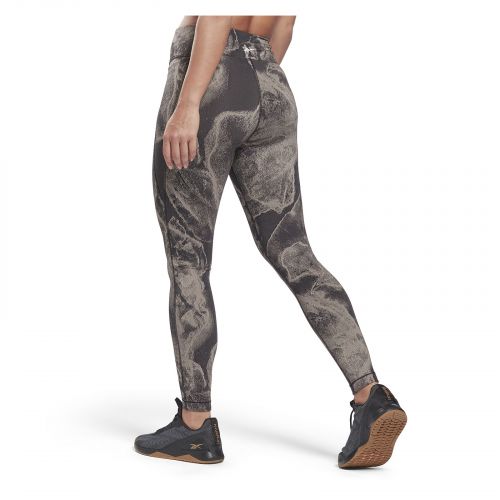 Legginsy treningowe damskie Reebok Lux Jacquard HF0173