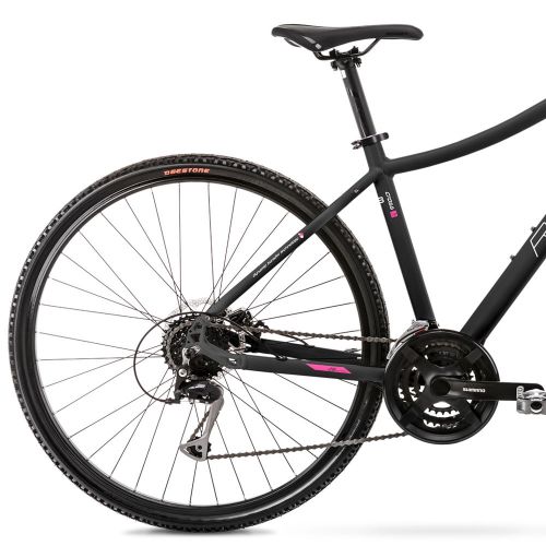 Rower crossowy damski Romet 2022 Orkan 3D / czarny Cena, Opinie