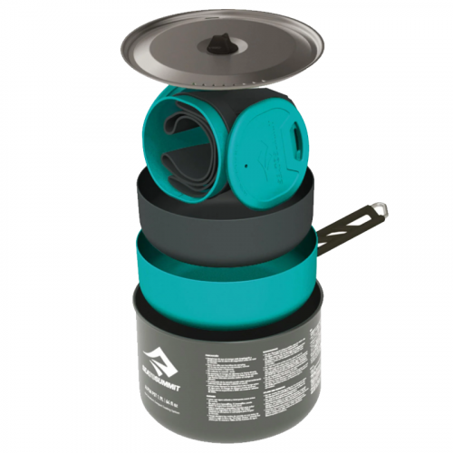 Naczynia turystyczne Sea to Summit Alpha Set 2.1 zestaw 2os AKI5004-03122103