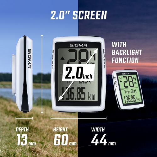 Licznik rowerowy Sigma BC 12.0 WL STS 12211