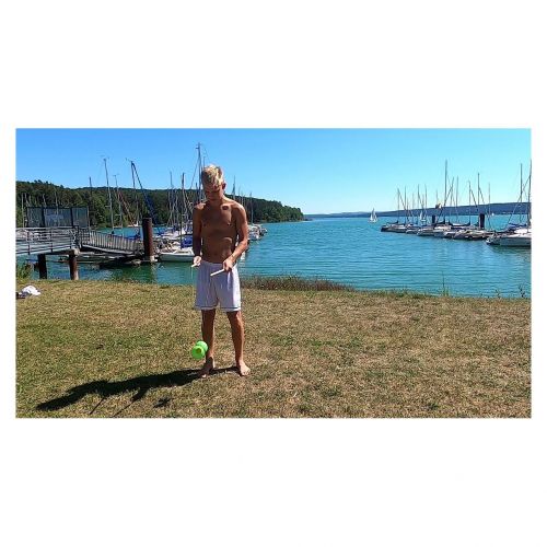 Gra plenerowa jo-jo Funsport Sunflex Diabolo Shine