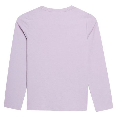 Koszulka dla dzieci z długim rękawem 4F HJL22-JTSML001