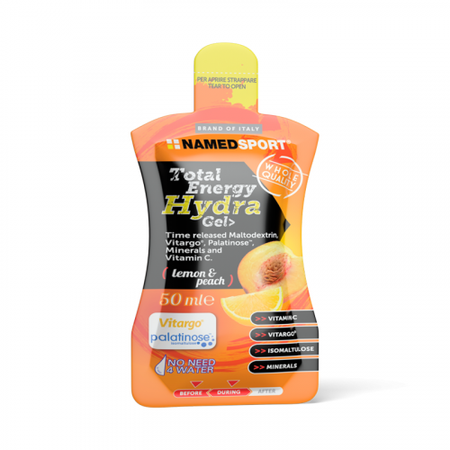 Żel energetyczny Named Hydra Gel Cytryna Brzoskwinia 50ml NMD031