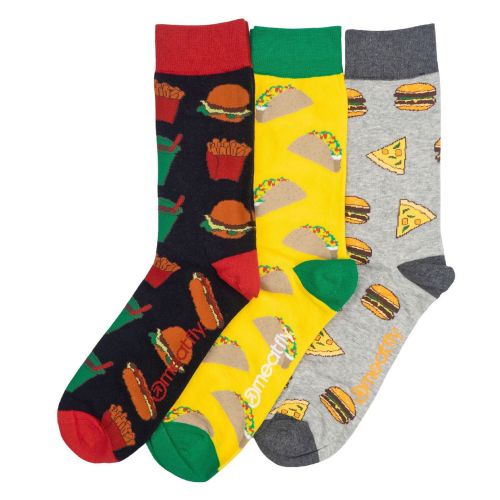 Skarpety Meatfly Lexy crew 3-PAK