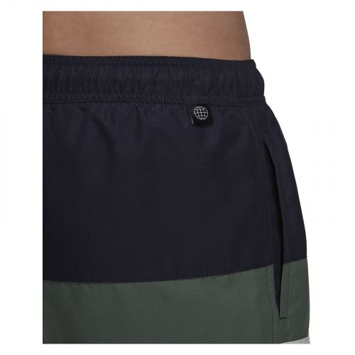 Szorty kąpielowe męskie adidas Short-Lenght Colorblock Swim HH9492