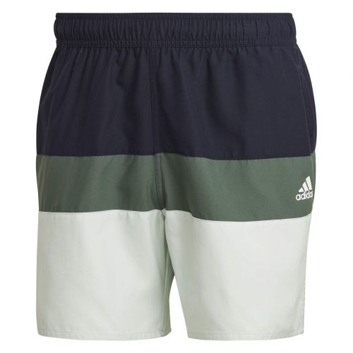 Szorty kąpielowe męskie adidas Short-Lenght Colorblock Swim HH9492
