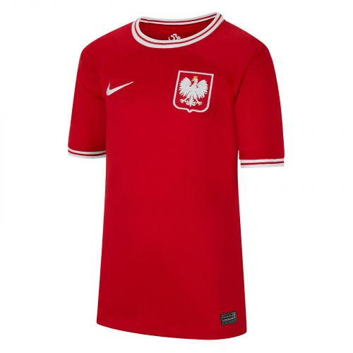 Koszulka piłkarska dla dzieci Nike Polska Stadium 2022/23 wyjazdowa DN0840