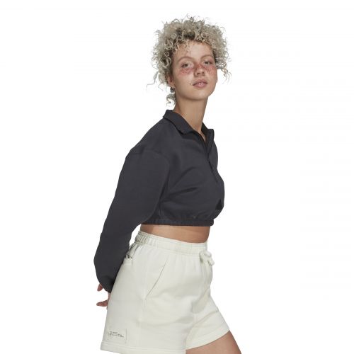 Bluza damska adidas Cropped Half-zip Sweatshirt HG4365