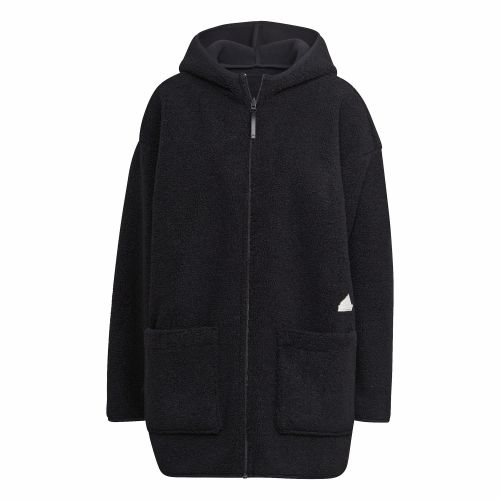 Bluza polarowa damska adidas Fleece Hooded HM2841