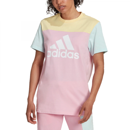 Koszulka damska adidas Essentials Colorblock Logo Tee HJ9469