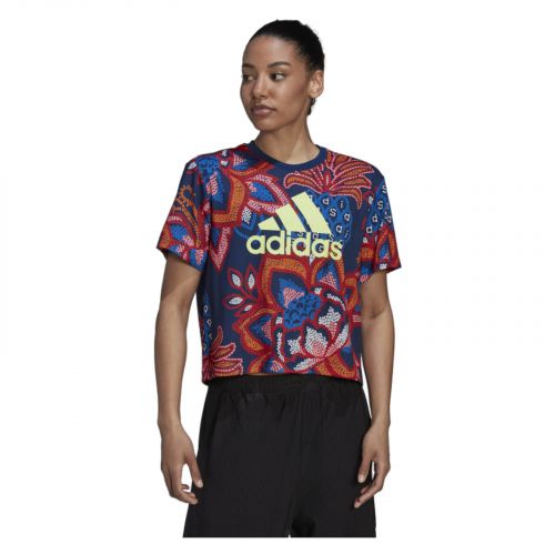 Koszulka treningowa damska adidas Farm Rio Graphic Tee HI5238