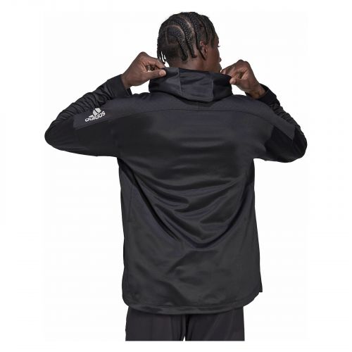 Bluza treningowa męska adidas Workout Full Zip Hoodie HD3518