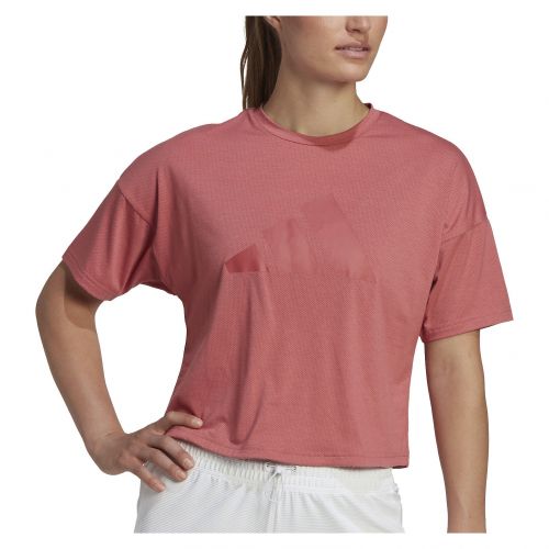 Koszulka treningowa damska adidas Train Icons 3 Bar Logo Tee HK6962