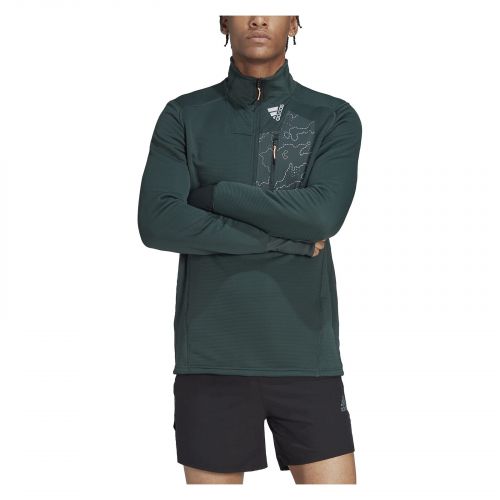 Bluza do biegania męska adidas X-City 1/4 Zip Cold.Rdy HF6384