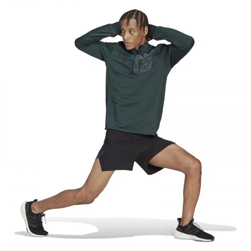 Bluza do biegania męska adidas X-City 1/4 Zip Cold.Rdy HF6384