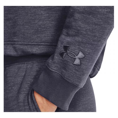 Bluza damska Under Armour Essential Fleece Script Crew 1374108