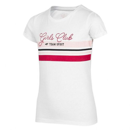 Koszulka dziewczęca 4F JTSD004