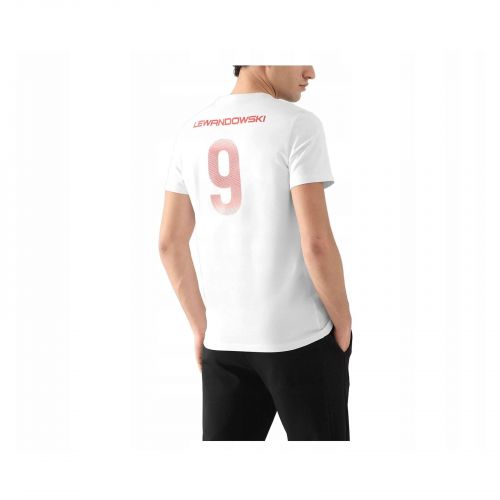 Koszulka piłkarska męska 4F RL9 Robert Lewandowski R4L21-TSM950
