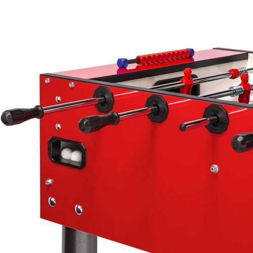 Piłkarzyki stół FAS Tournament teleskopowe prowadnice czerowny