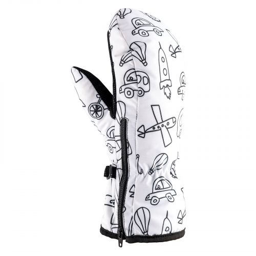 Rękawice narciarskie do kolorowania dla dzieci + pisaki Viking Motiv 125237991