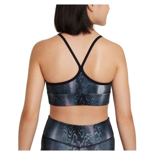 Biustonosz sportowy dla dziewcząt Nike Dri-FIT Indy Icon Clash DV3299