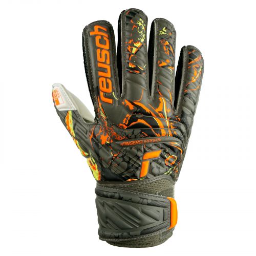 Rękawice bramkarskie dla dzieci Reusch Attrakt Solid Finger Support  5372010