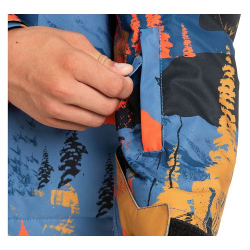 Kurtka snowboardowa dla chłopców Quiksilver Mission Print EQBTJ03164