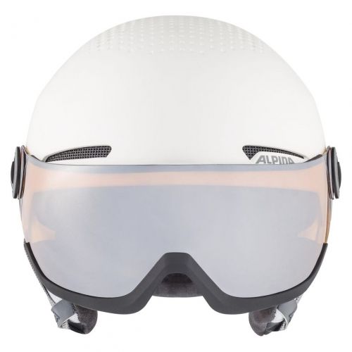 Kask narciarski damski Alpina 2022 Arber Visor Q-LITE white