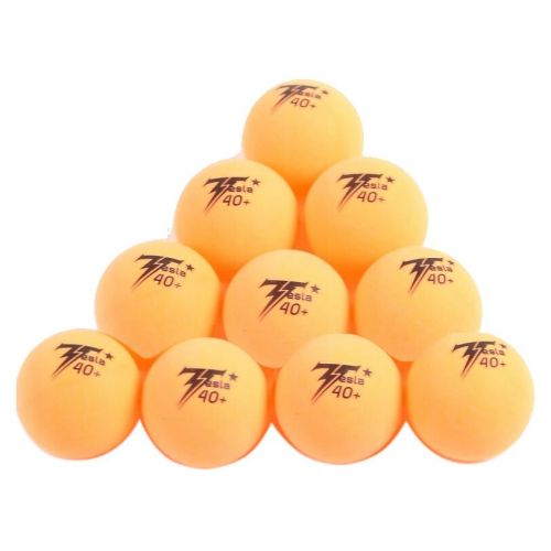 Piłeczki do tenisa stołowego Tesla 10 sztuk pomarańczowe
