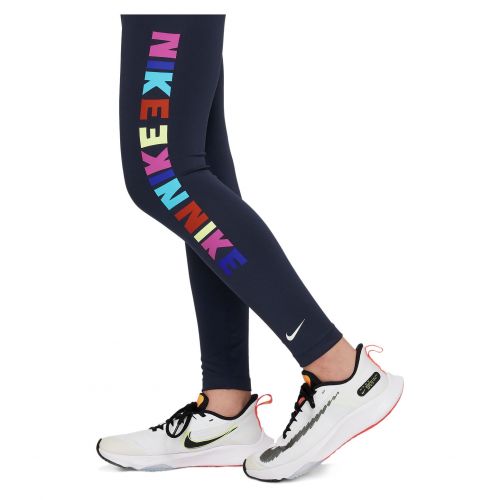 Spodnie legginsy sportowe dla dziewcząt Nike Dri-FIT One DZ0766