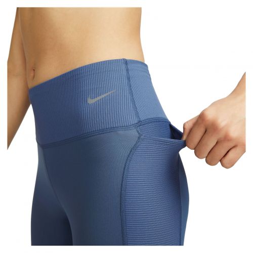 Spodnie legginsy do biegania damskie Nike Fast DX0946 / 491