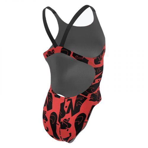 Strój kąpielowy damski Nike Hydrastrong Multiple Print NESSC050