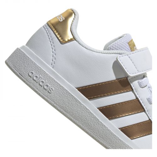 Buty dla dzieci adidas Grand Court 2 Elastic Laces GY2577