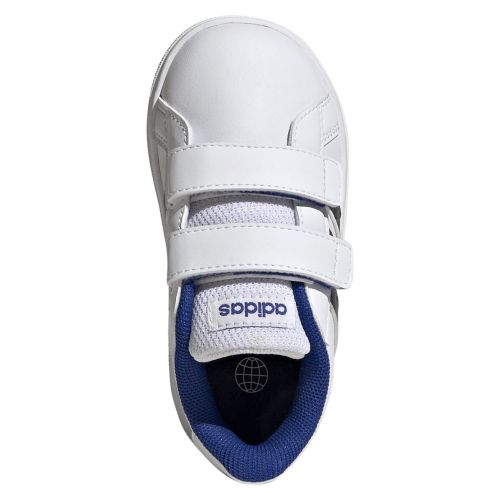 Buty sportowe dla małych dzieci adidas Grand Court Lifestyle Hook and Loop GV6820
