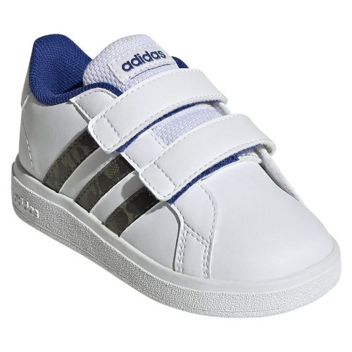 Buty sportowe dla małych dzieci adidas Grand Court Lifestyle Hook and Loop GV6820