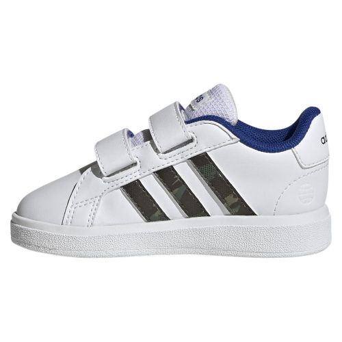 Buty sportowe dla małych dzieci adidas Grand Court Lifestyle Hook and Loop GV6820