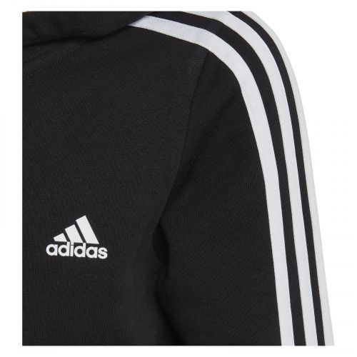 Bluza sportowa dla dziewcząt adidas Essentials 3_stripes FZ Hoodie IC3634