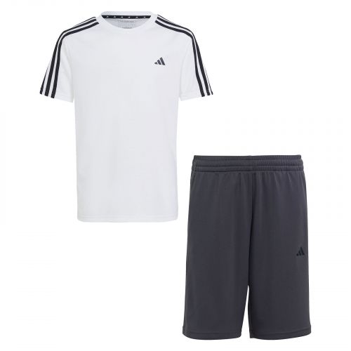 Komplet dresowy dla chłopców adidas Training Essentials 3-Stripes HS1608