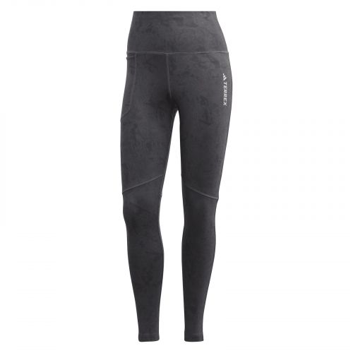 Spodnie legginsy turystyczne damskie adidas Terrex Multi Allover Tights HM4067