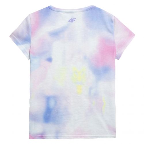 Koszulka dla dziewcząt 4F 4FJSS23TTSHF382