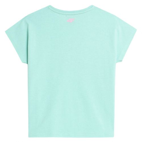 Koszulka sportowa dla dziewcząt 4F 4FJSS23TTSHF397