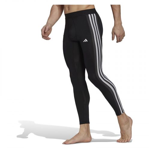 Spodnie legginsy treningowe męskie adidas Techfit 3-stripes Training HD3530