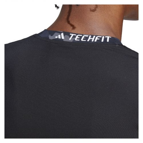 Koszulka treningowa męska Techfit Allover Print LS HS9797