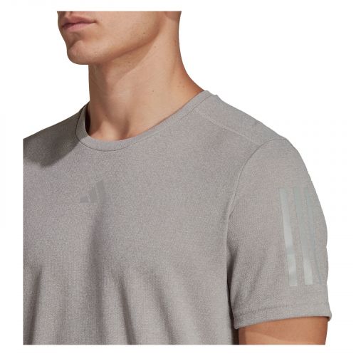 Koszulka do biegania męska adidas Own The Run Heather HN0801