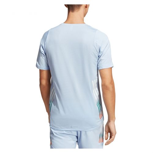 Koszulka do biegania męska adidas Run Icons 3-Stripes Tee HR3232