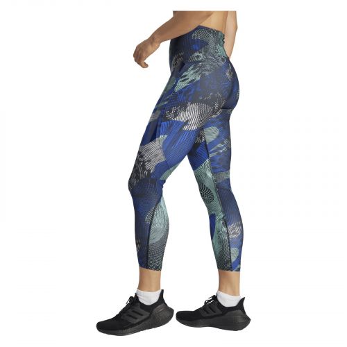 Spodnie legginsy do biegania damskie adidas Adizero Running Allover Print HR9587