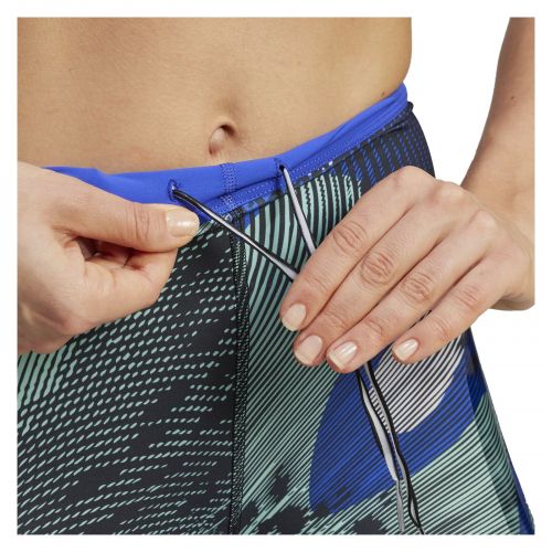 Spodnie legginsy do biegania damskie adidas Adizero Running Allover Print HR9587