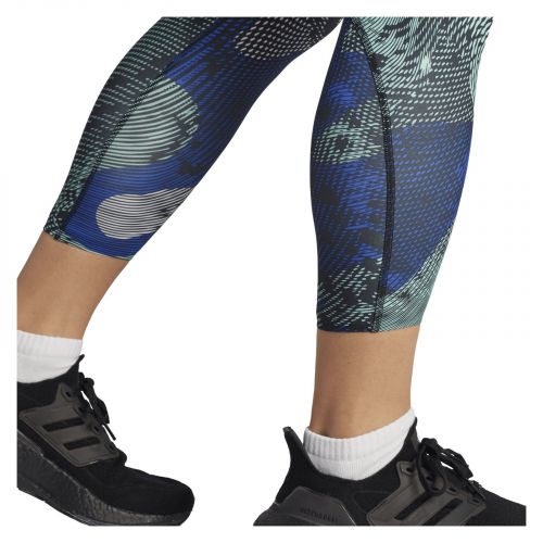 Spodnie legginsy do biegania damskie adidas Adizero Running Allover Print HR9587