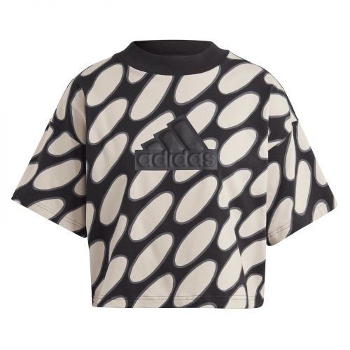 Koszulka damska adidas Marimekko Future Icons 3-stripes Tee HR8173