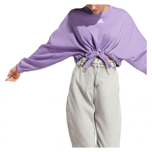 Bluza damska adidas Dance Crop Versatile Sweatshirt IC6685